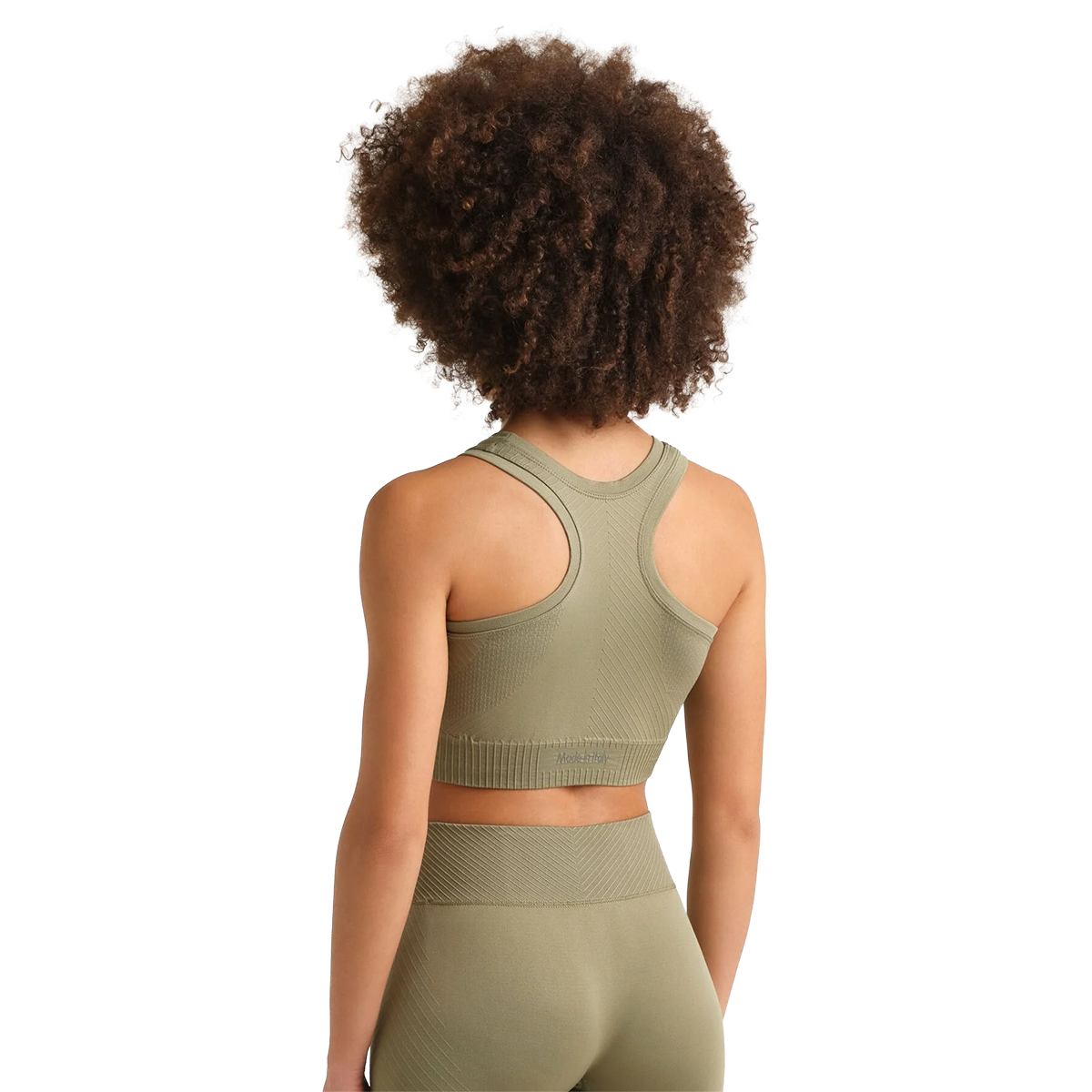 Diadora L. Top Stratouno — Sage Green — Size XSmall / Small — Back View