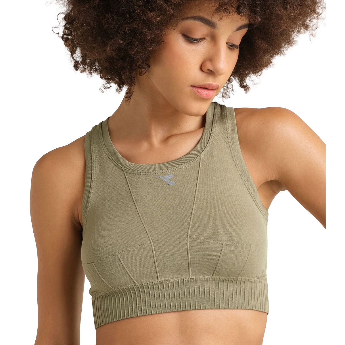 Diadora L. Top Stratouno — Sage Green — Size XSmall / Small — Top View