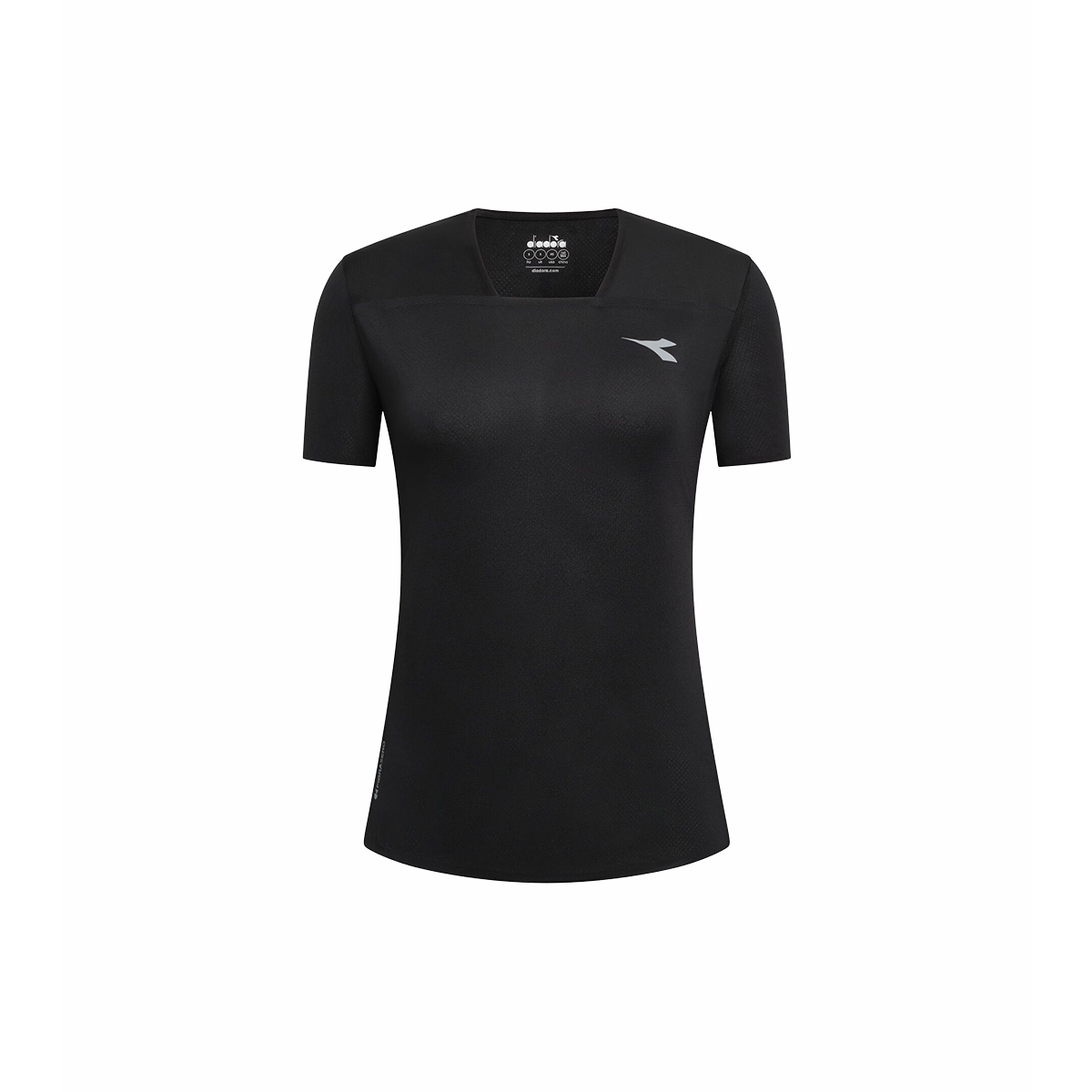 Diadora L. SS T-Shirt Super Light Fibrazero — Peach Cobbler — Size XXSmall — Alternate View 12