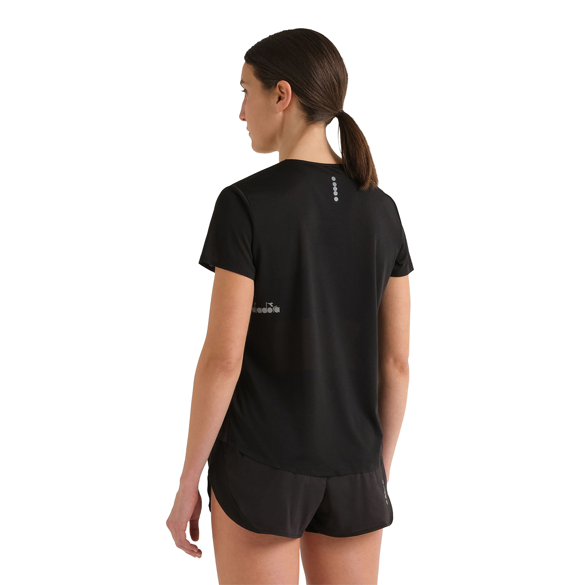 Diadora L. SS T-Shirt Super Light Fibrazero — Peach Cobbler — Size XXSmall — Alternate View 9