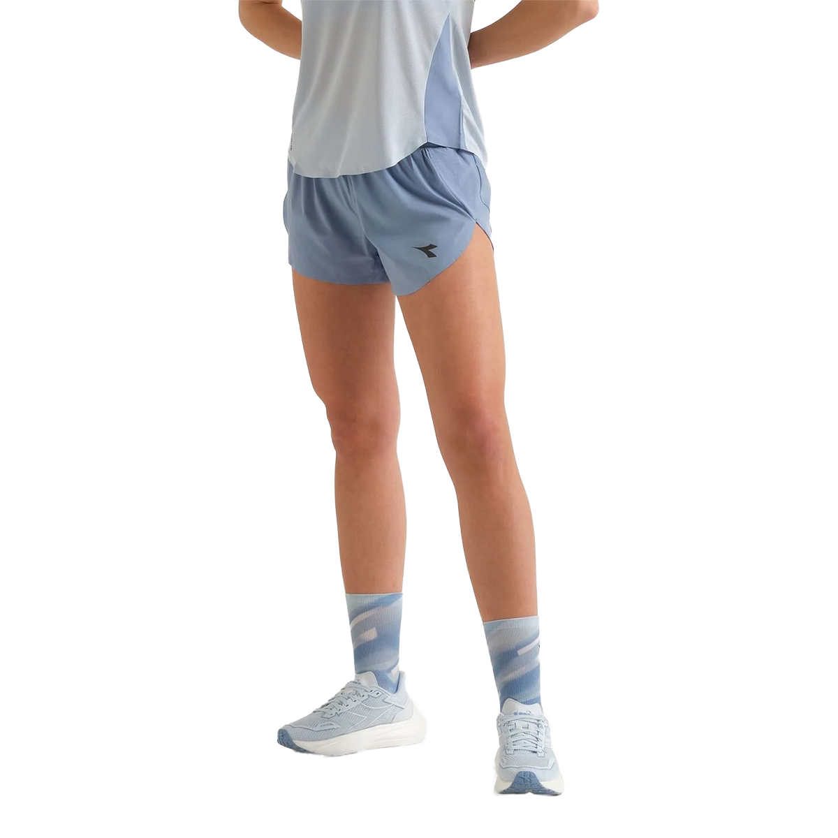 Diadora L. Split Short 2.5 Super Light Fibrazero — Endless Sky — Size XXSmall — Side View