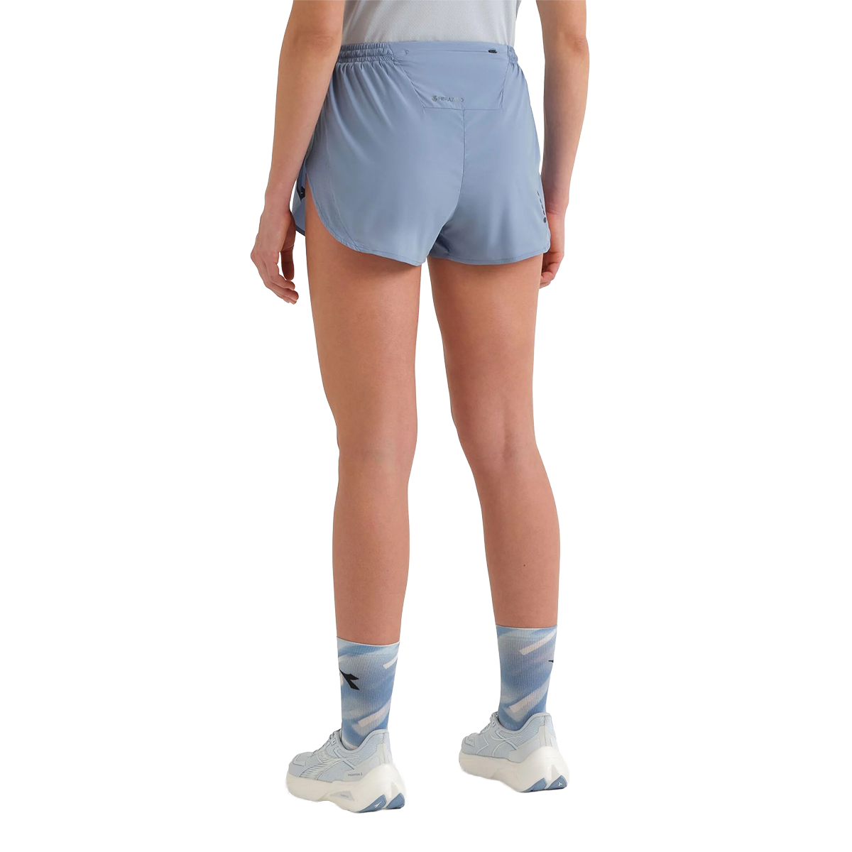 Diadora L. Split Short 2.5 Super Light Fibrazero — Endless Sky — Size XXSmall — Back View