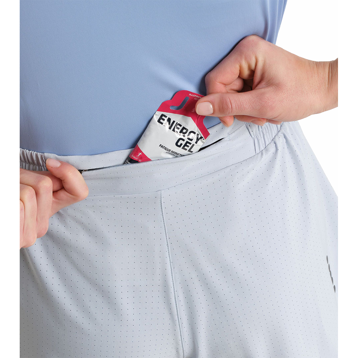Diadora L. Shorts 2in 1.5 — Skyride — Size Large — Back View