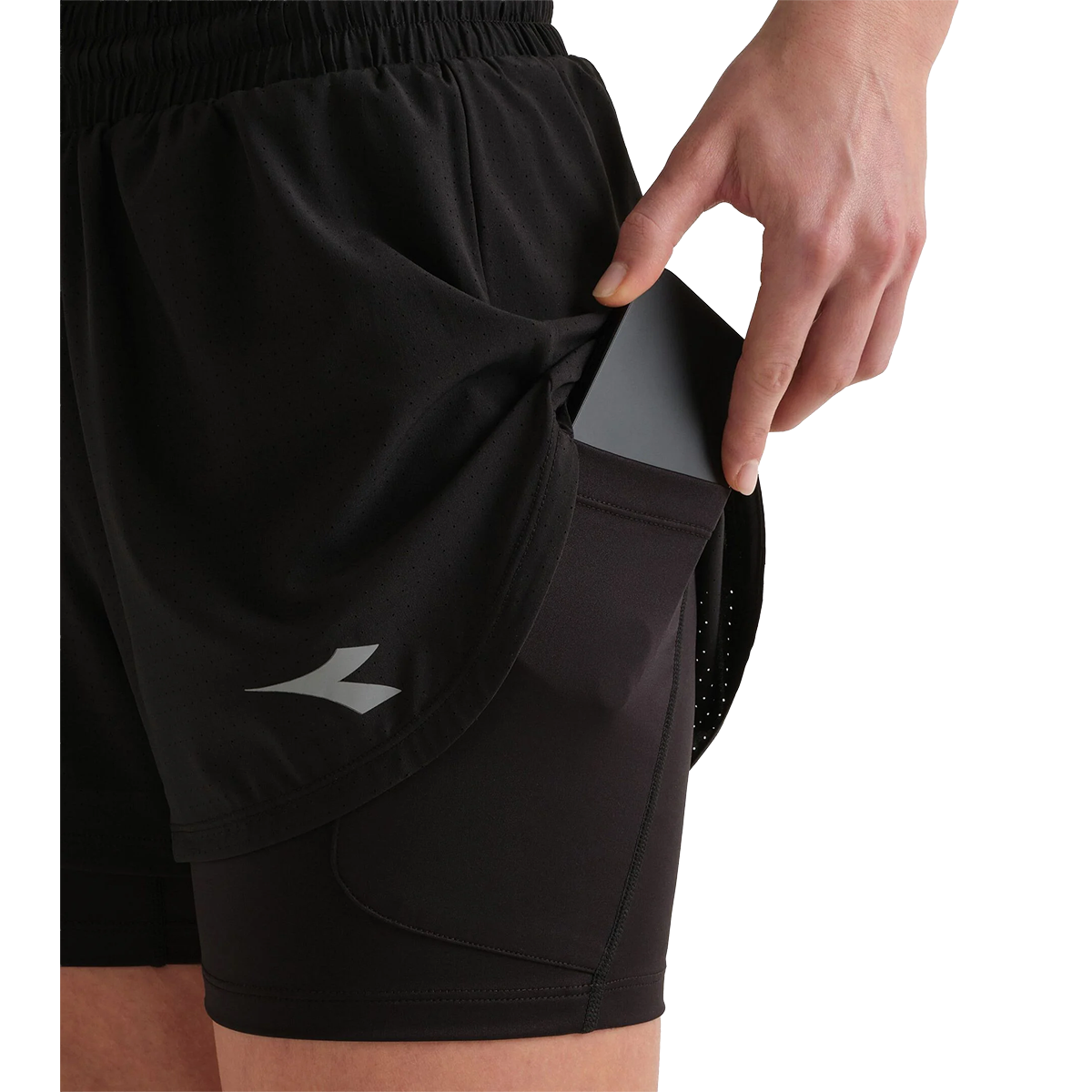 Diadora L. Shorts 2in 1.5 — Skyride — Size Large — Alternate View 9