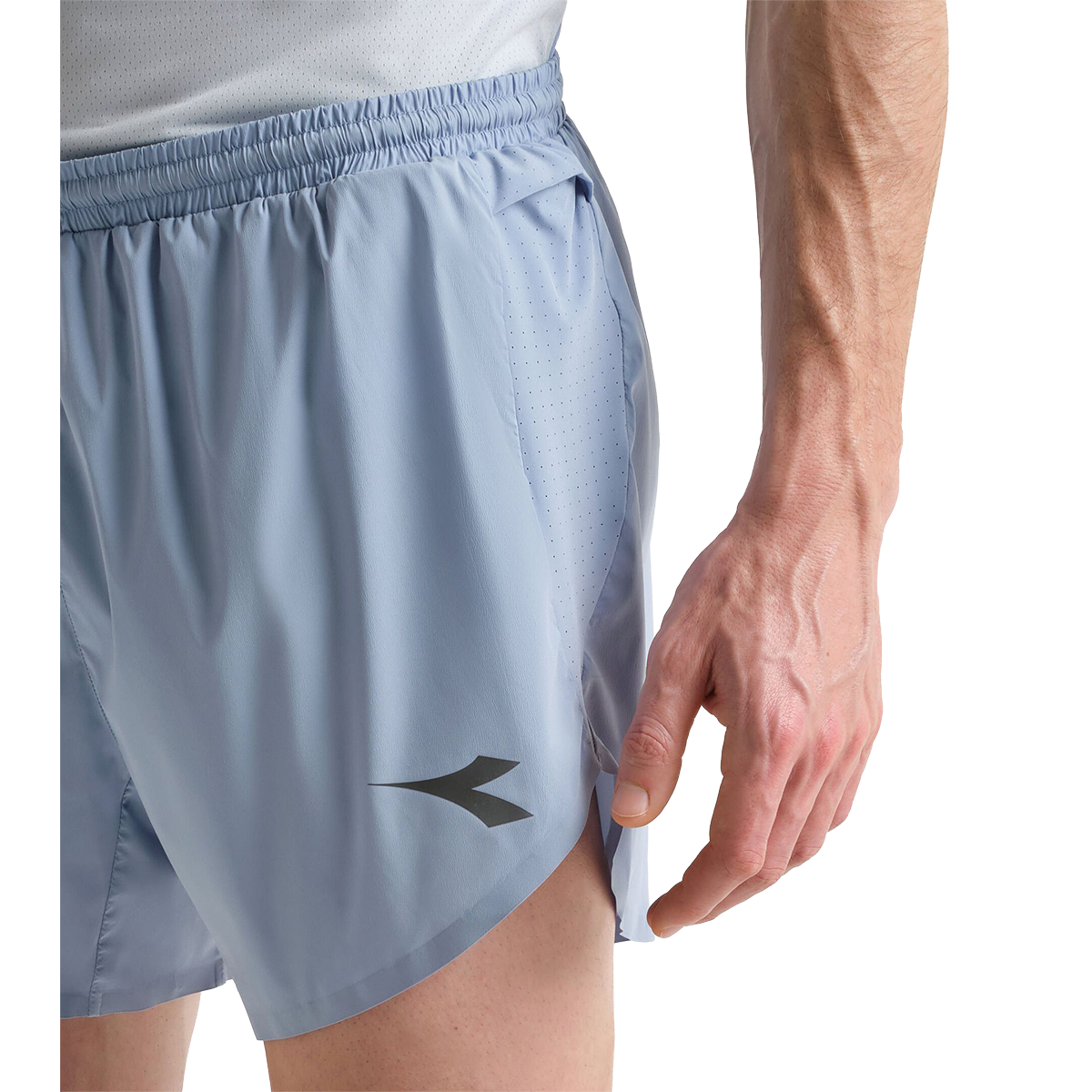 Diadora Shorts 5 Super Light Fibrazero — Endless Sky — Size Large — Top View