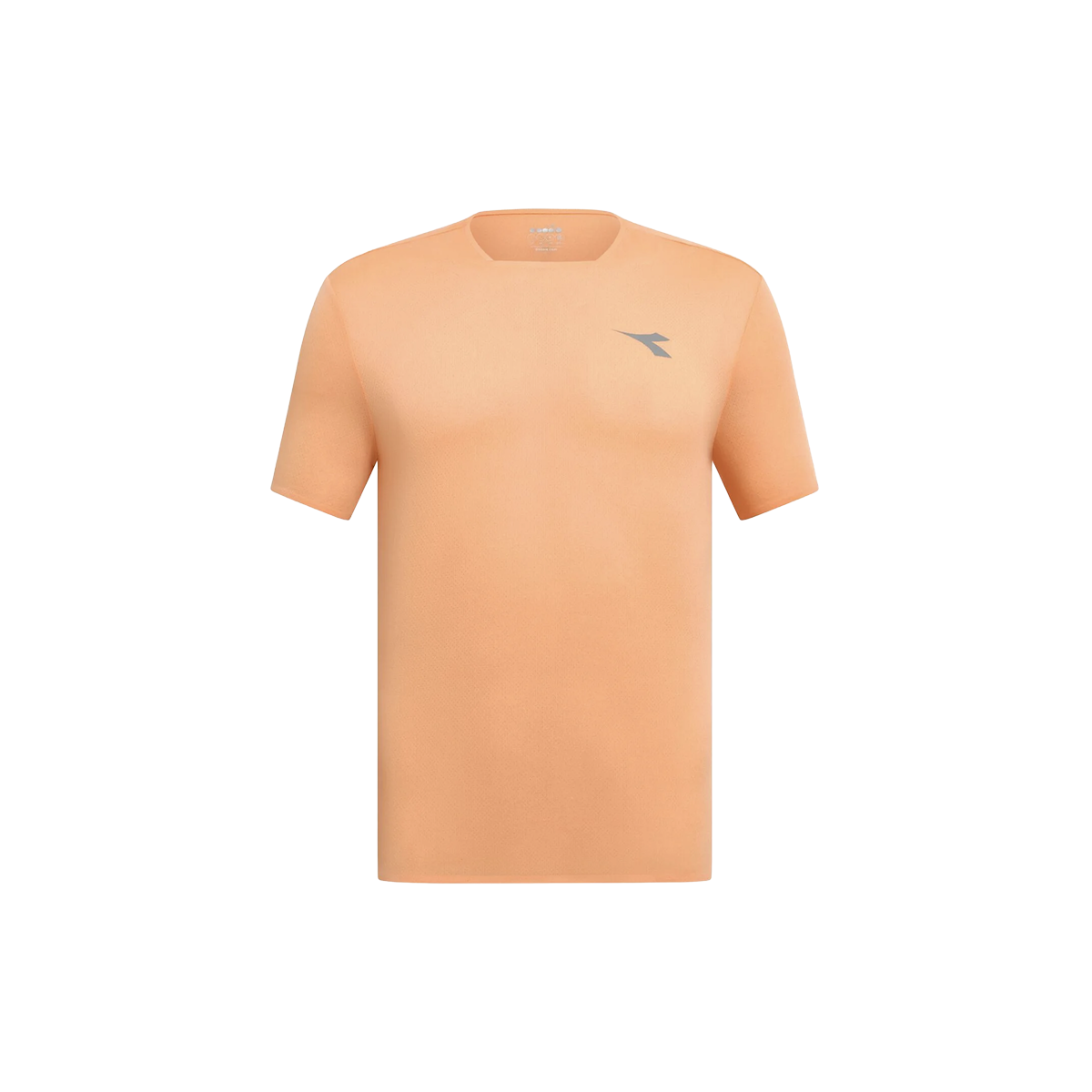 Diadora SS T-Shirt Super Light Fibrazero — Peach Cobbler — Size Large — Lifestyle View