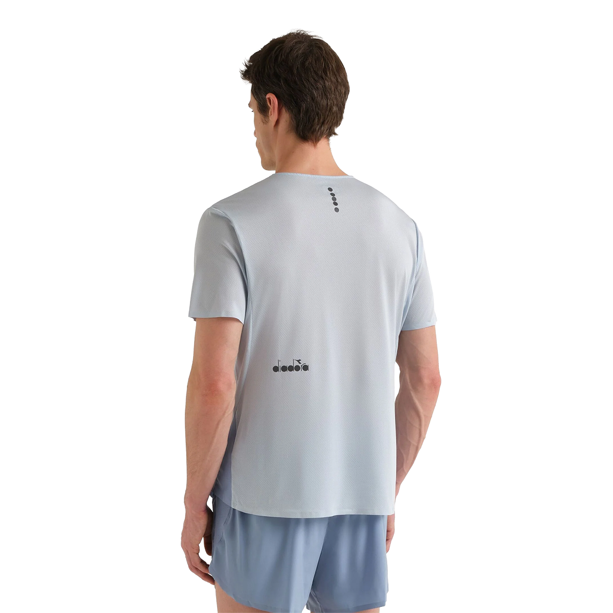 Diadora SS T-Shirt Super Light Fibrazero — Peach Cobbler — Size Large — Alternate View 9