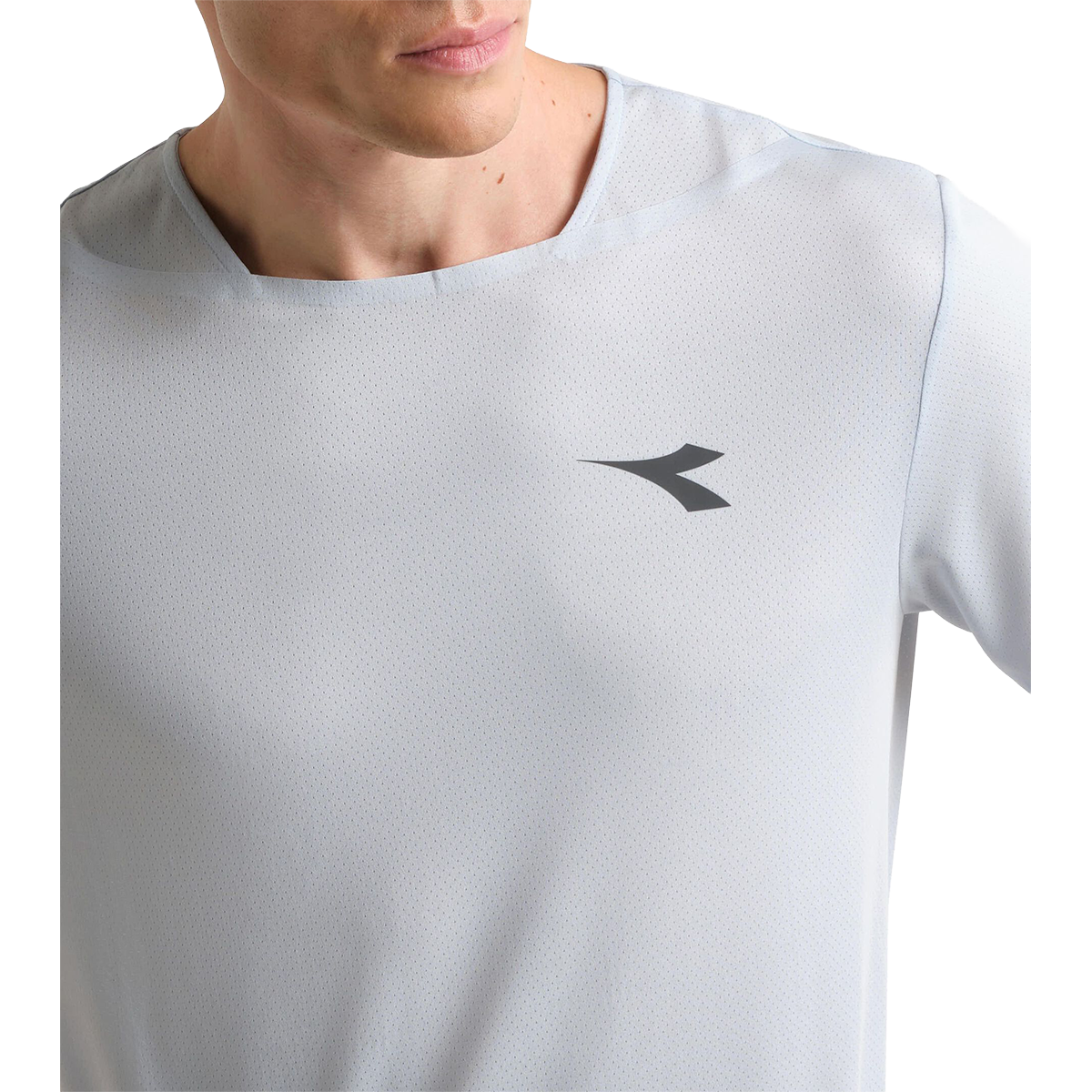 Diadora SS T-Shirt Super Light Fibrazero — Peach Cobbler — Size Large — Alternate View 11