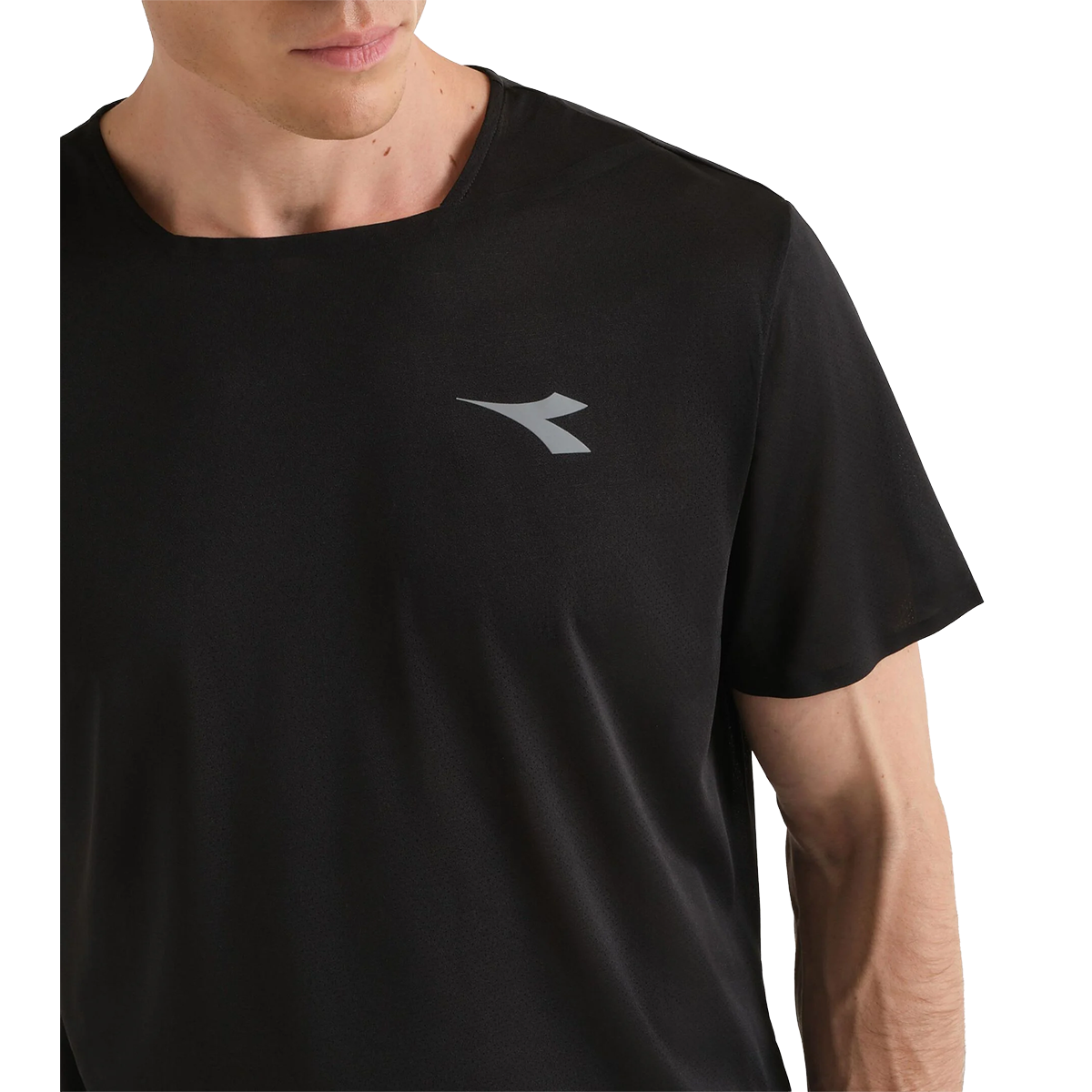 Diadora SS T-Shirt Super Light Fibrazero — Peach Cobbler — Size Large — Alternate View 16