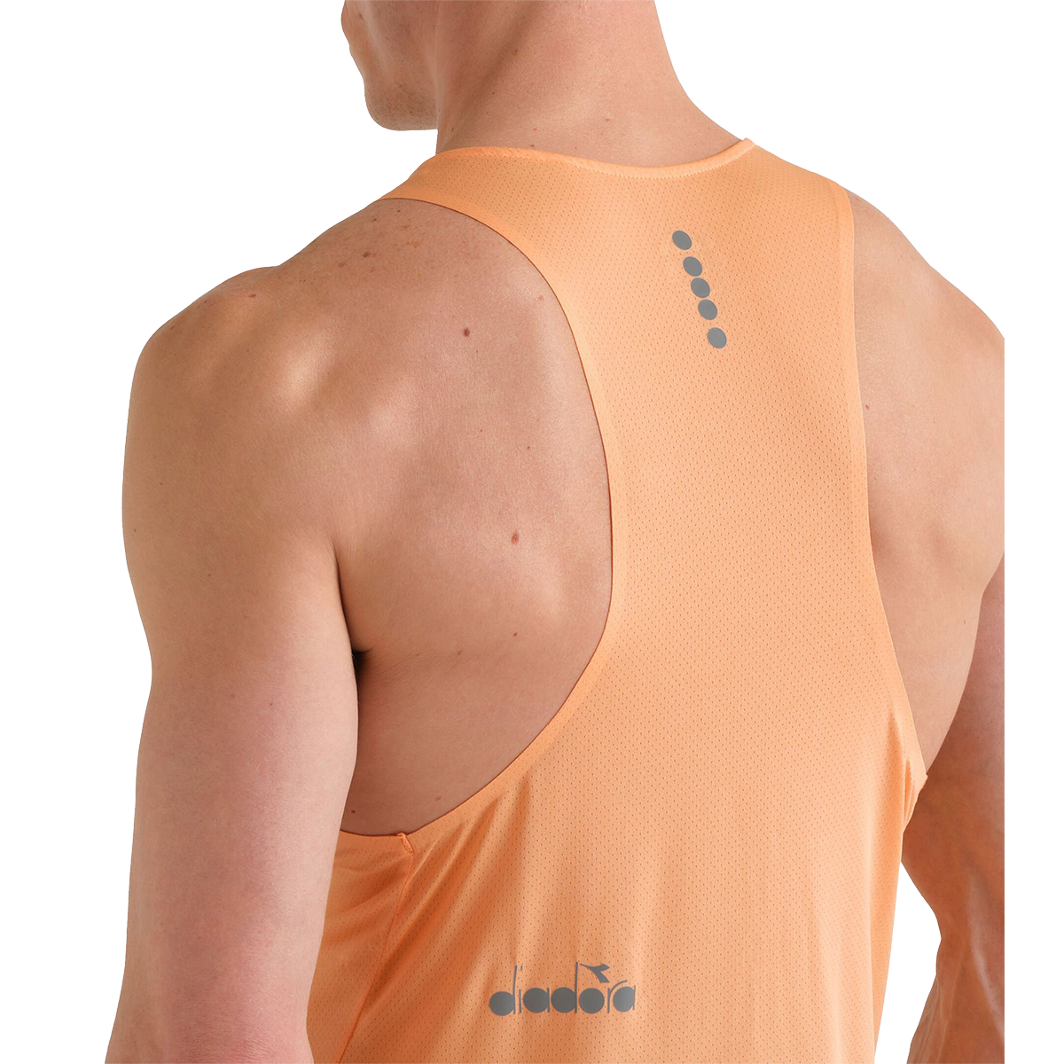 Diadora Tank Super Light Fibrazero — Peach Cobbler — Size Large — Alternate View 15
