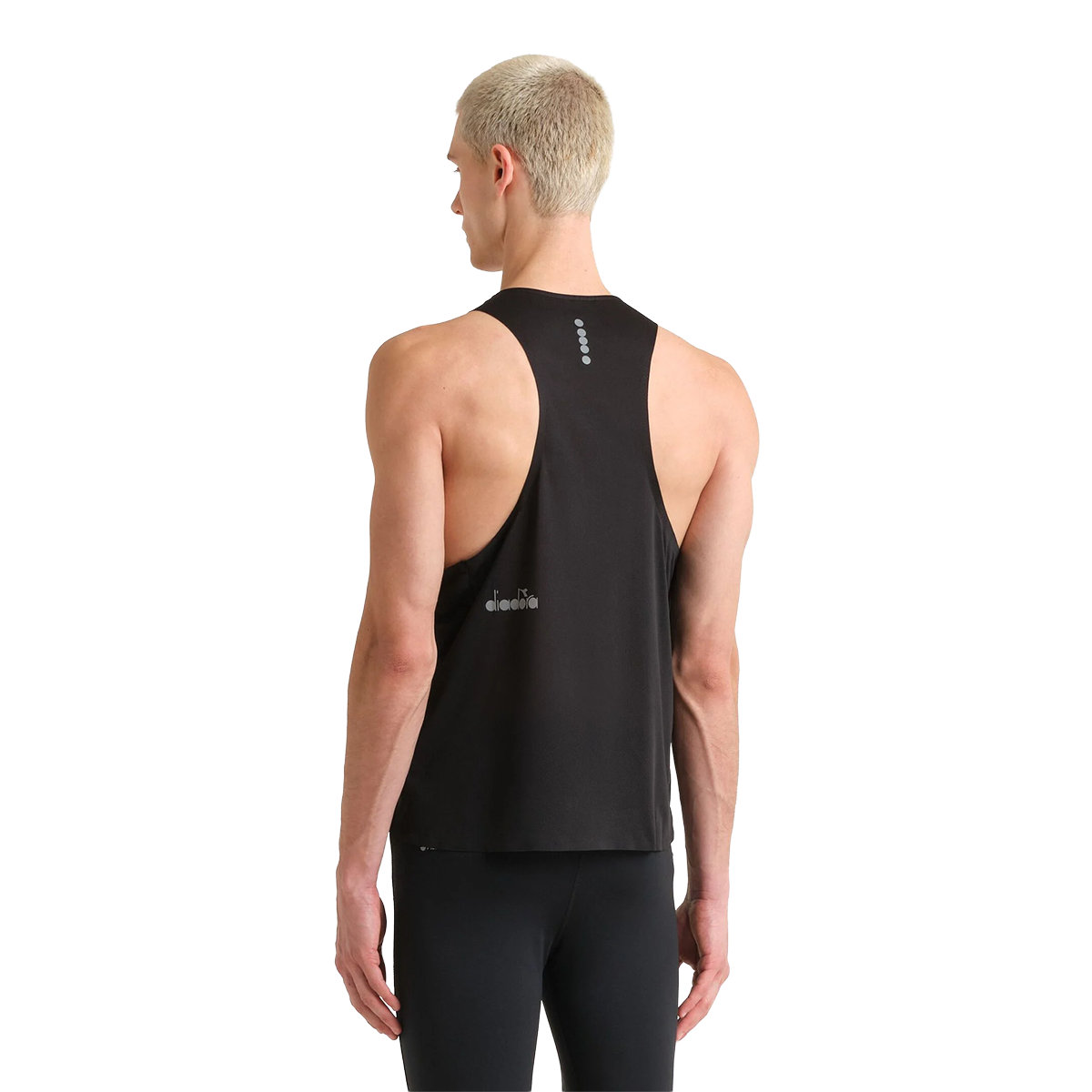 Diadora Tank Super Light Fibrazero — Peach Cobbler — Size Large — Side View