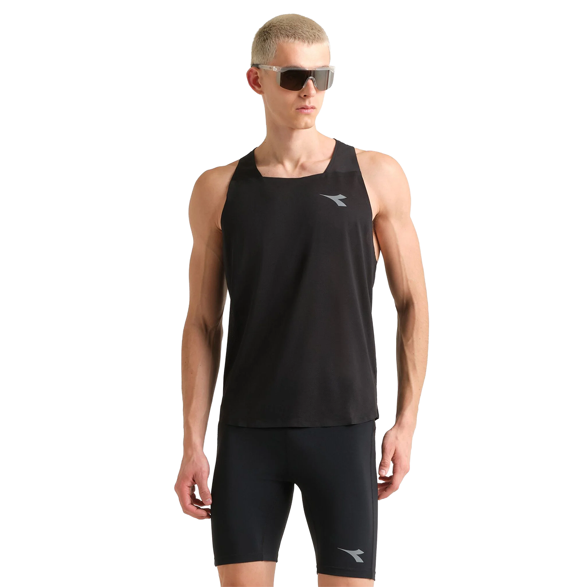 Diadora Tank Super Light Fibrazero — Peach Cobbler — Size Large — Back View