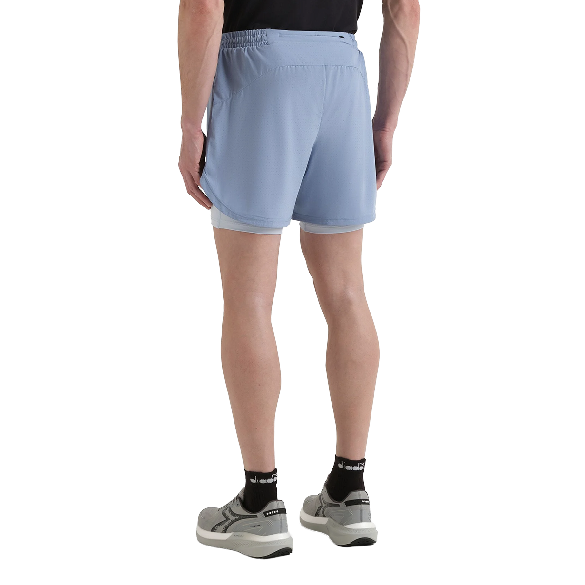 Diadora Shorts 2in 1.5 — Endless Sky — Size XSmall — Back View