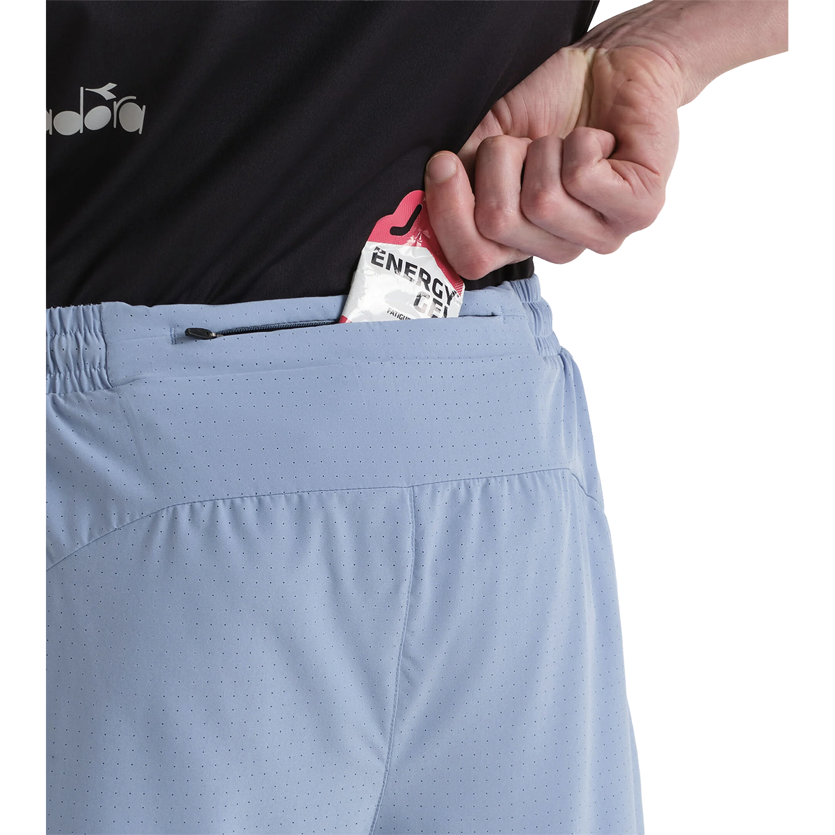 Diadora Shorts 2in 1.5 — Endless Sky — Size XSmall — Detail View