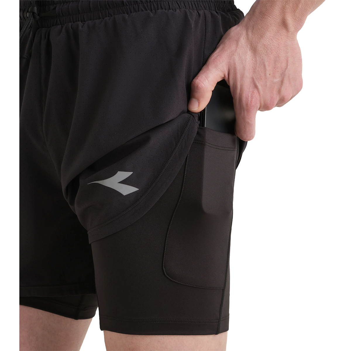 Diadora Shorts 2in 1.5 — Endless Sky — Size XSmall — Alternate View 9