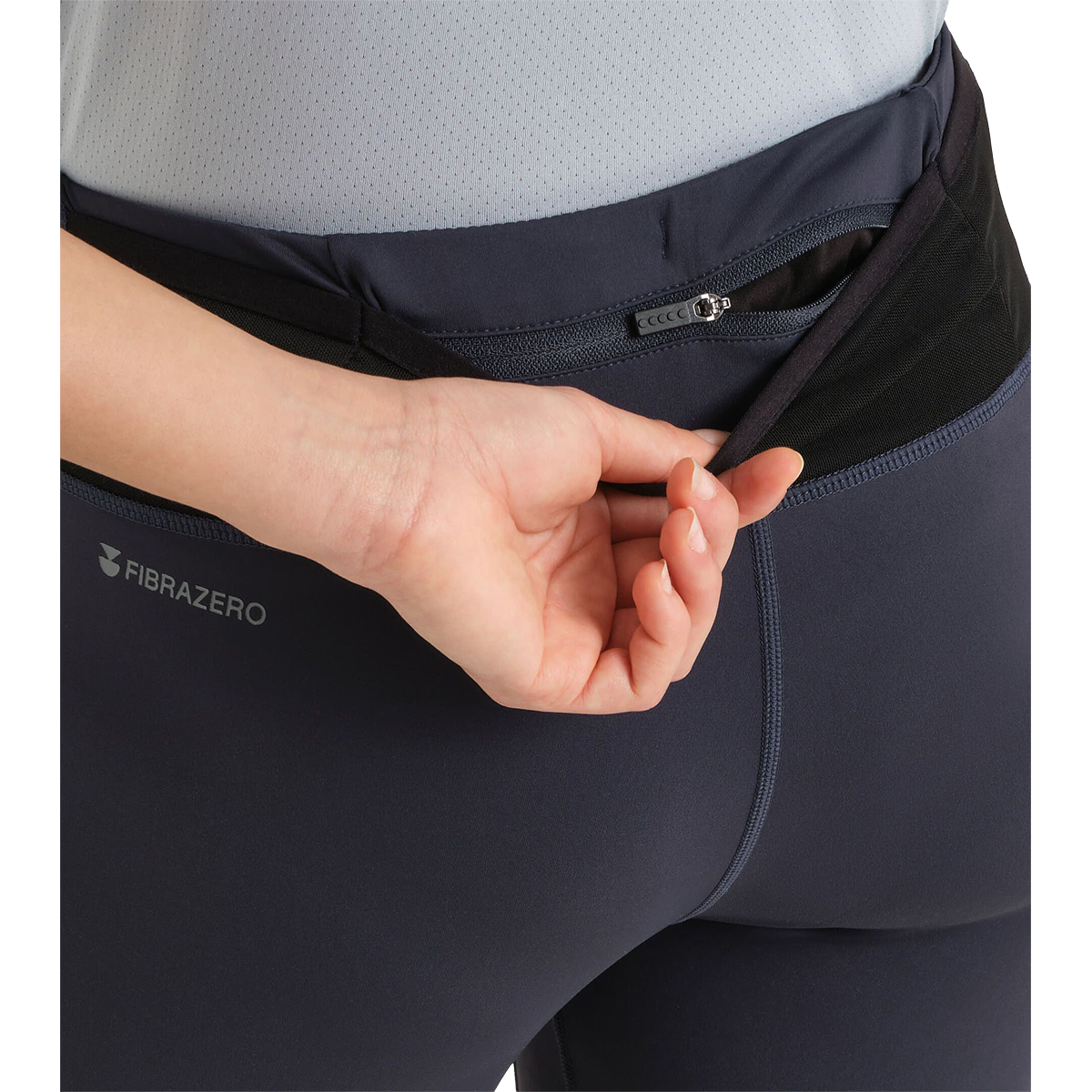 Diadora L. Short Tights Super Light Fibrazero — Dark Navy — Size XXSmall — Top View