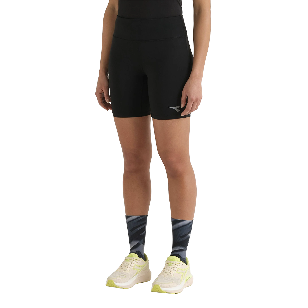 Diadora L. Short Tights Super Light Fibrazero — Dark Navy — Size XXSmall — Lifestyle View