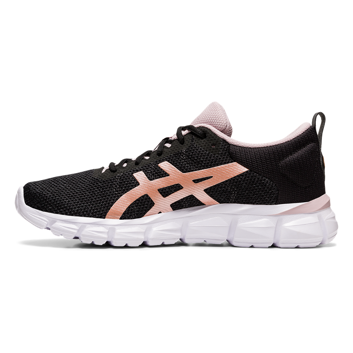 Asics Gel Quantum Lyte — Black - Rose Gold — Size B — Width 10 — Side View