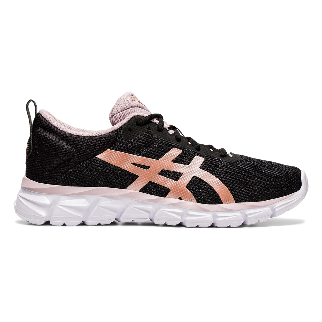 Asics Gel Quantum Lyte — Black - Rose Gold — Size B — Width 10 — Front View