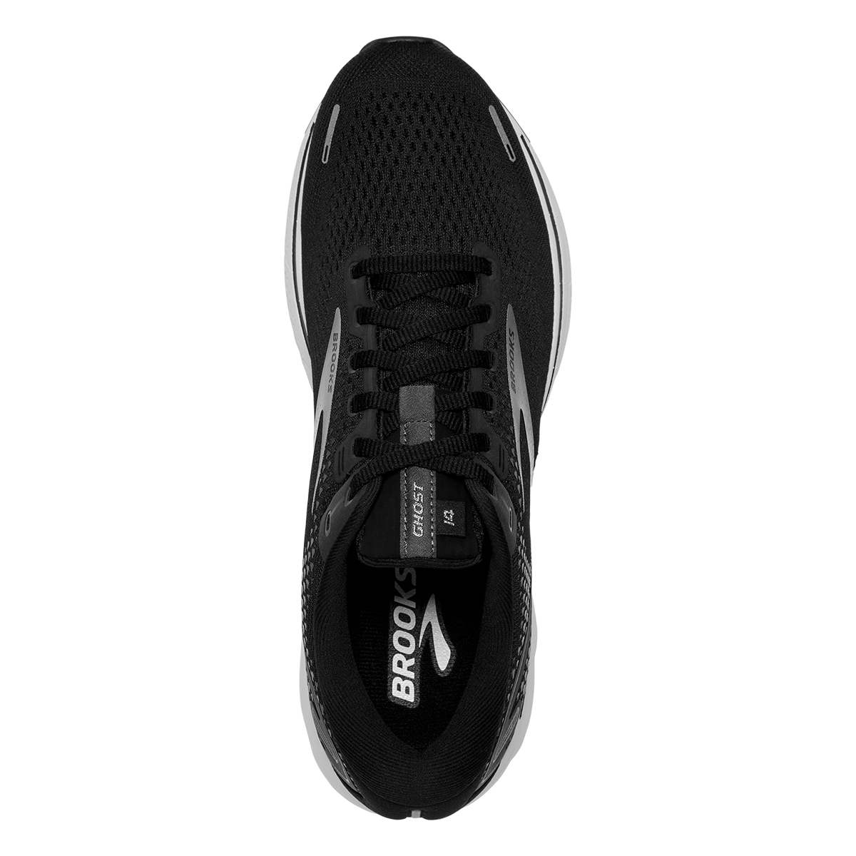 Brooks Ghost 14 — Black - Pink - Yucca — Size B — Width 8.5 — Alternate View 30
