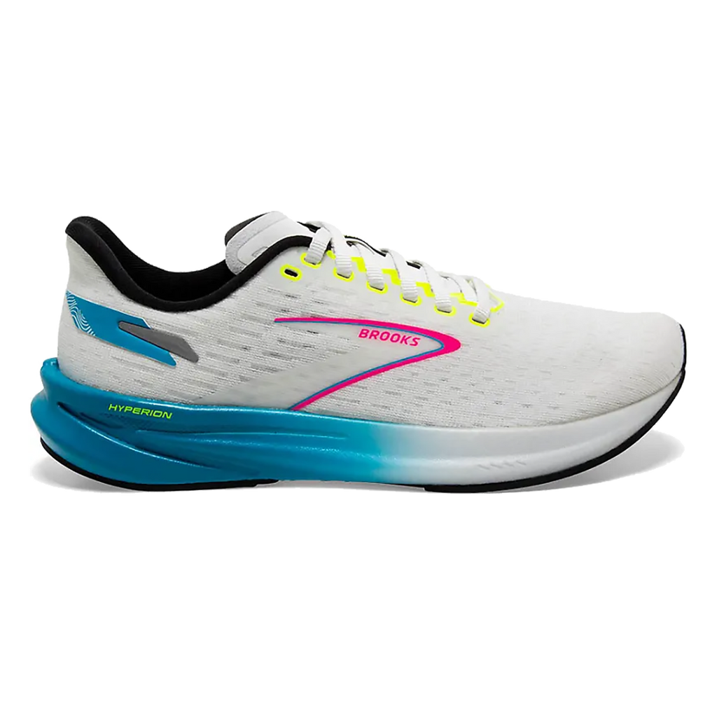 Brooks Hyperion — Crystal Grey - Blue Glass - White — Size B — Width 6.5 — Alternate View 17