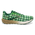 Brooks Launch 10 Run Lucky — Toucan - Verdant - Vanilla — Size B — Width 7 — Front View