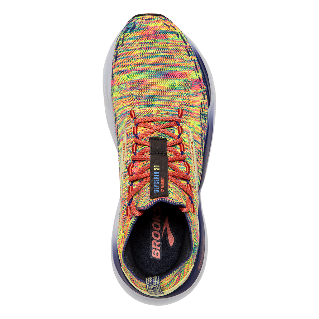 Brooks Glycerin StealthFit 21 Hand Spun — Ebony - Charlock - Vista — Size B — Width 5.5 — Alternate View 7