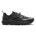 Brooks Cascadia 18 — Black - Blue Wash -  Flame — Size B — Width 7 — Front View