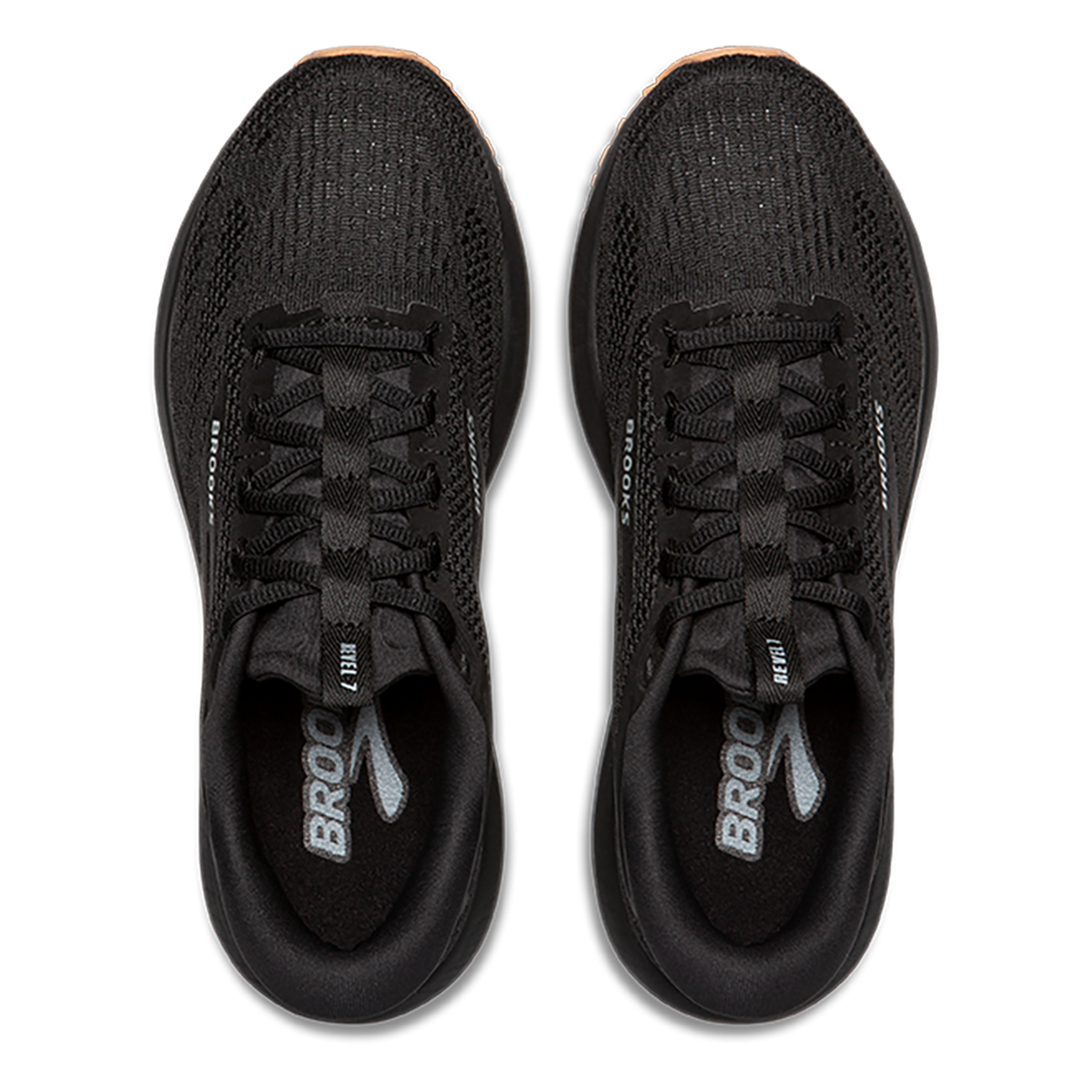 Brooks Revel 7 — Black - Black — Size B — Width 7 — Alternate View 40