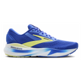 Brooks Adrenaline GTS 24 Cobalt - Neo Yellow - Peacoat — Cobalt - Neo Yellow - Peacoat — Size D — Width 7 — Front View