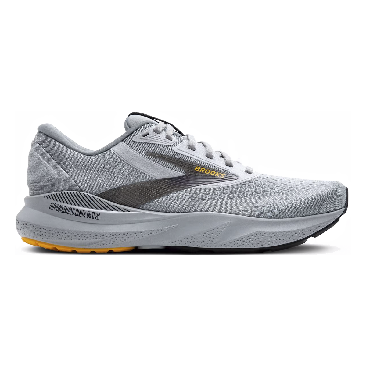 Brooks Adrenaline GTS 24 Alloy - White - Gold Fusion — Alloy - White - Gold Fusion — Size B — Width 7 — Front View