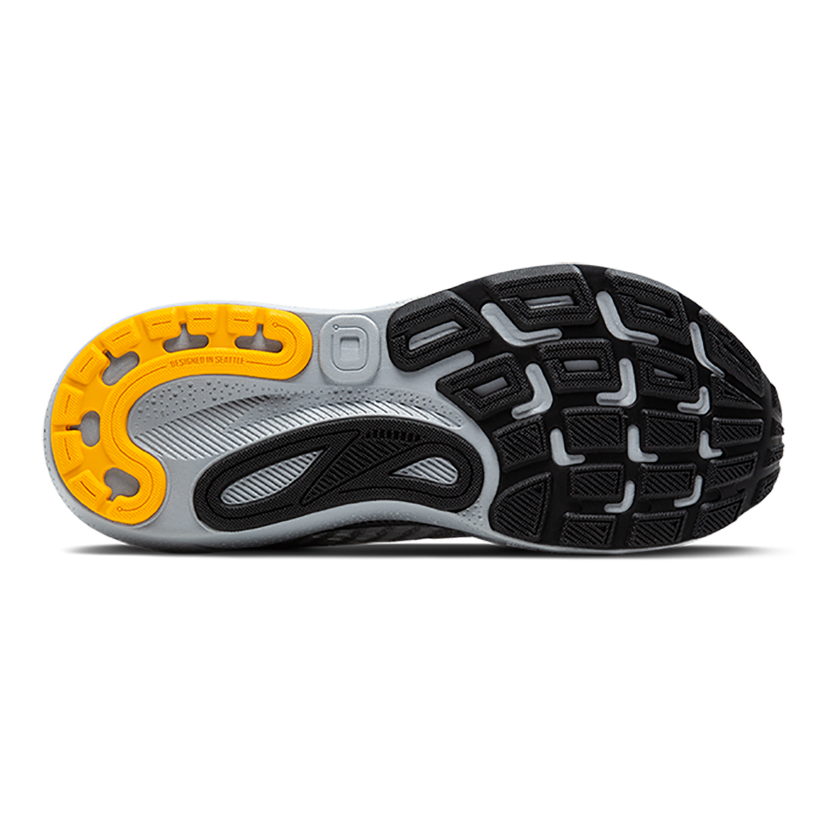Brooks Adrenaline GTS 24 Alloy - White - Gold Fusion — Alloy - White - Gold Fusion — Size B — Width 7 — Top View