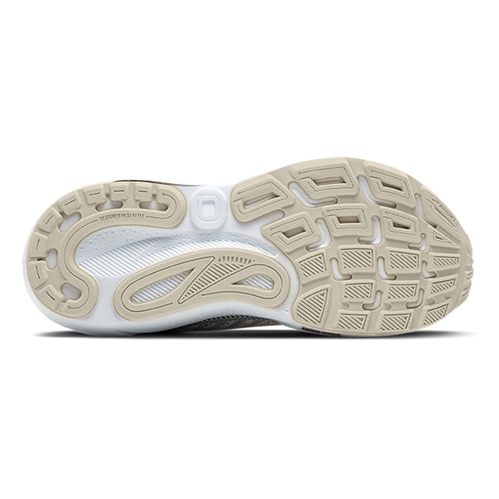 Brooks Adrenaline GTS 24 White - Black - Pelican — White - Black - Pelican — Size B — Width 5 — Top View