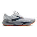 Brooks Adrenaline GTS 24 White - Peacoat - Alloy — White - Peacoat - Alloy — Size D — Width 10.5 — Front View