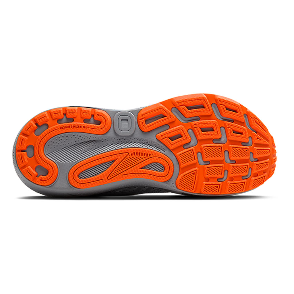 Brooks Adrenaline GTS 24 White - Peacoat - Alloy — White - Peacoat - Alloy — Size D — Width 10.5 — Top View