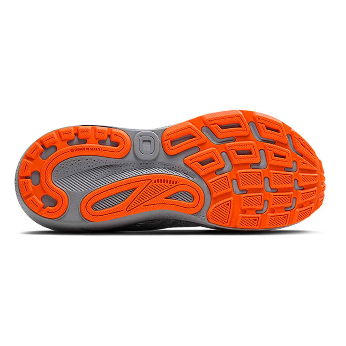 Brooks Adrenaline GTS 24 White - Peacoat - Alloy — White - Peacoat - Alloy — Size D — Width 10.5 — Top View