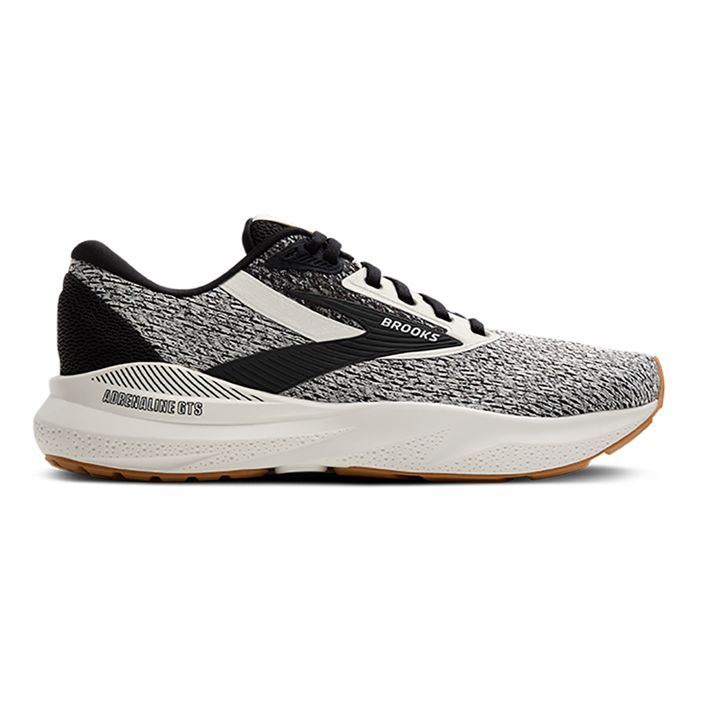 Brooks Adrenaline GTS 24 Coconut - Black - Biscuit — Coconut - Black - Biscuit — Size B — Width 5 — Front View