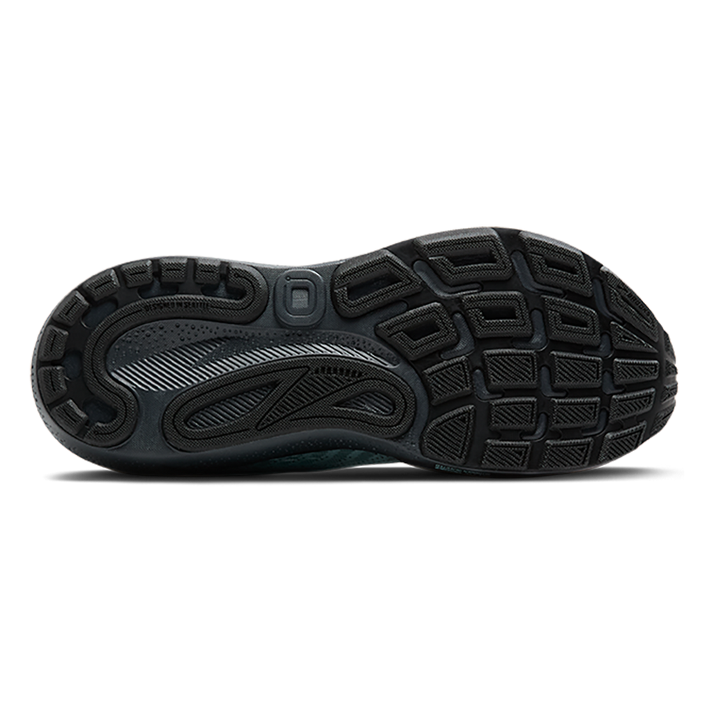 Brooks Adrenaline GTS 24 Winter Sky - Ebony - Orange — Winter Sky - Ebony - Orange — Size D — Width 10.5 — Top View