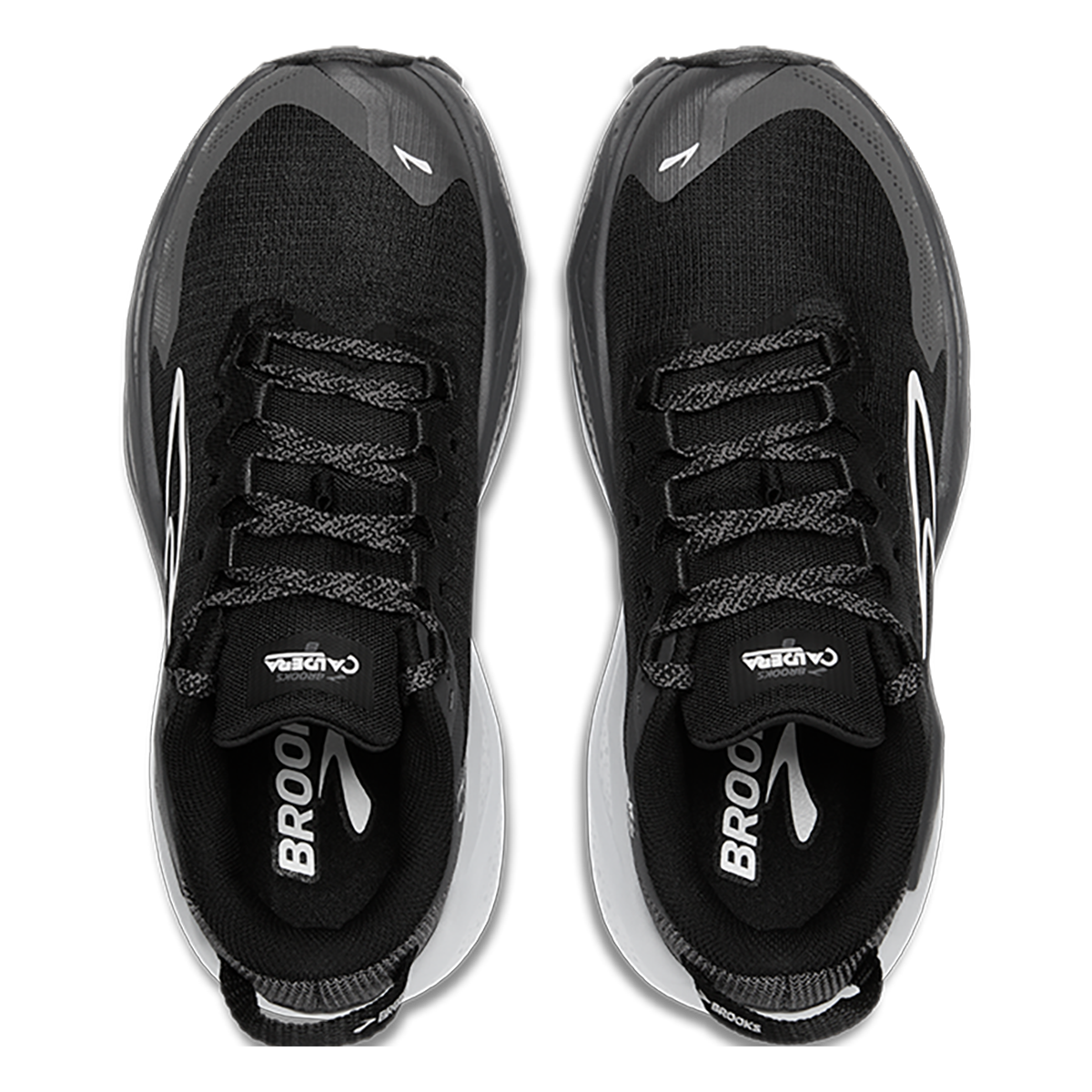 Brooks Caldera 8 — Bit of Blue - Quince - Flame — Size B — Width 7.5 — Alternate View 15