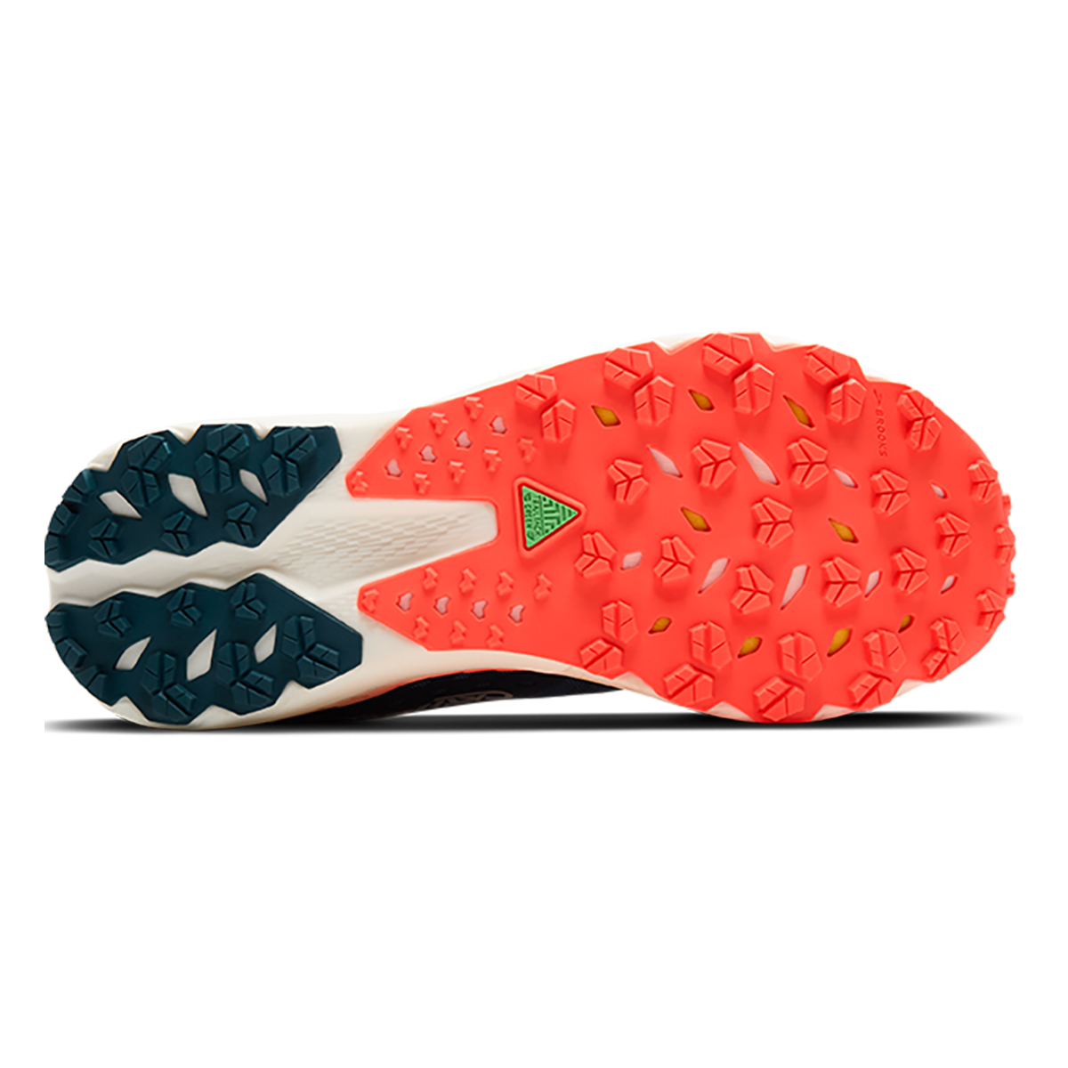 Brooks Catamount 4 — Legion Blue - Celestial - Flame — Size D — Width 9 — Top View