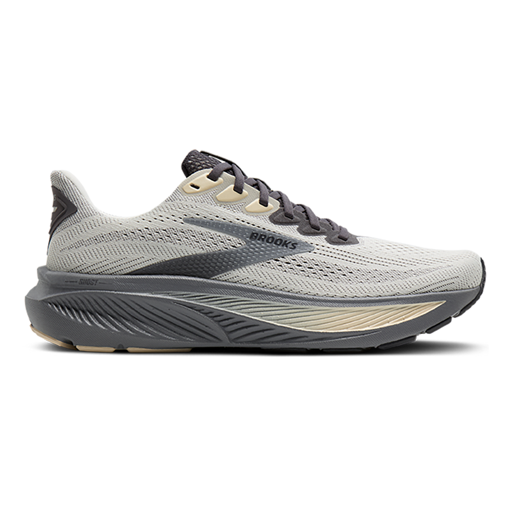 Brooks Ghost 17 — White - Pink Clay - Gecko — Size D — Width 7 — Alternate View 17