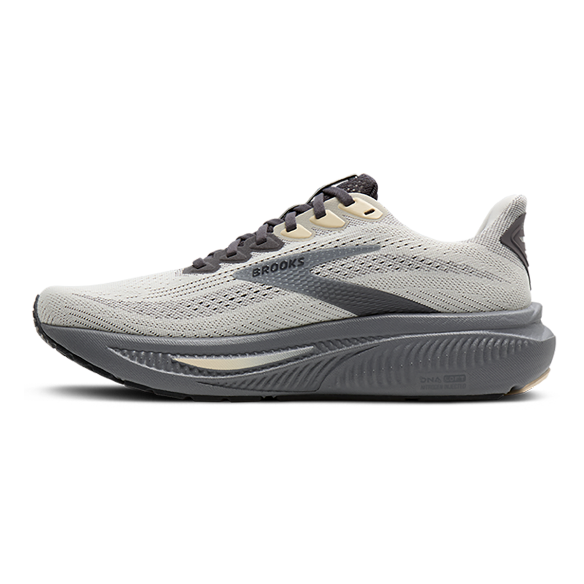 Brooks Ghost 17 — White - Pink Clay - Gecko — Size D — Width 7 — Alternate View 18