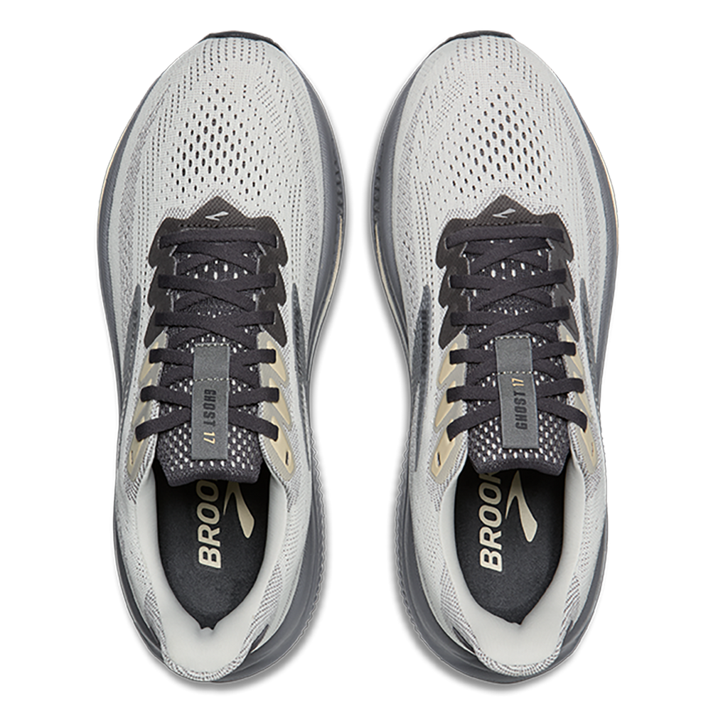 Brooks Ghost 17 — White - Pink Clay - Gecko — Size D — Width 7 — Alternate View 19