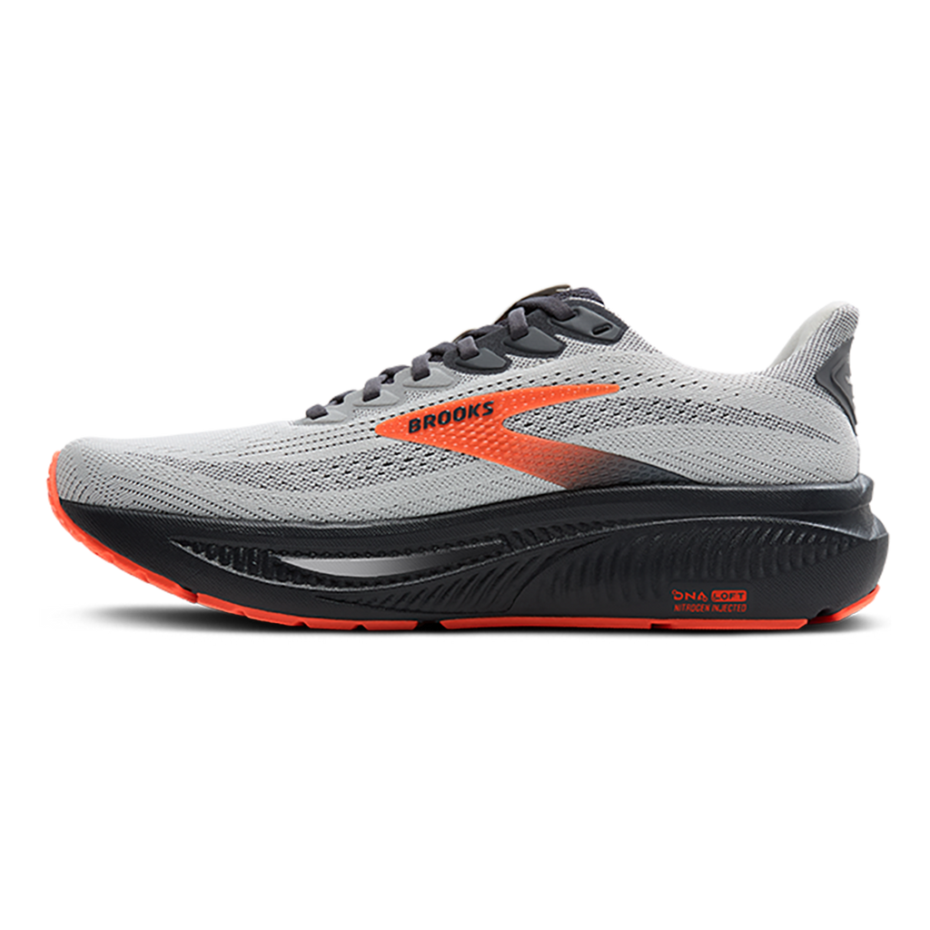 Brooks Ghost 17 — White - Pink Clay - Gecko — Size D — Width 7 — Alternate View 22