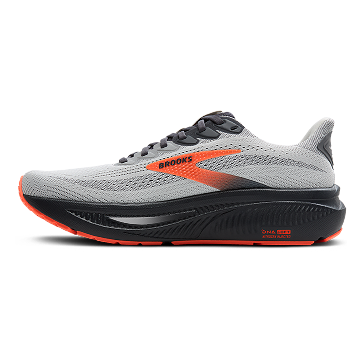 Brooks Ghost 17 — White - Pink Clay - Gecko — Size D — Width 7 — Alternate View 22