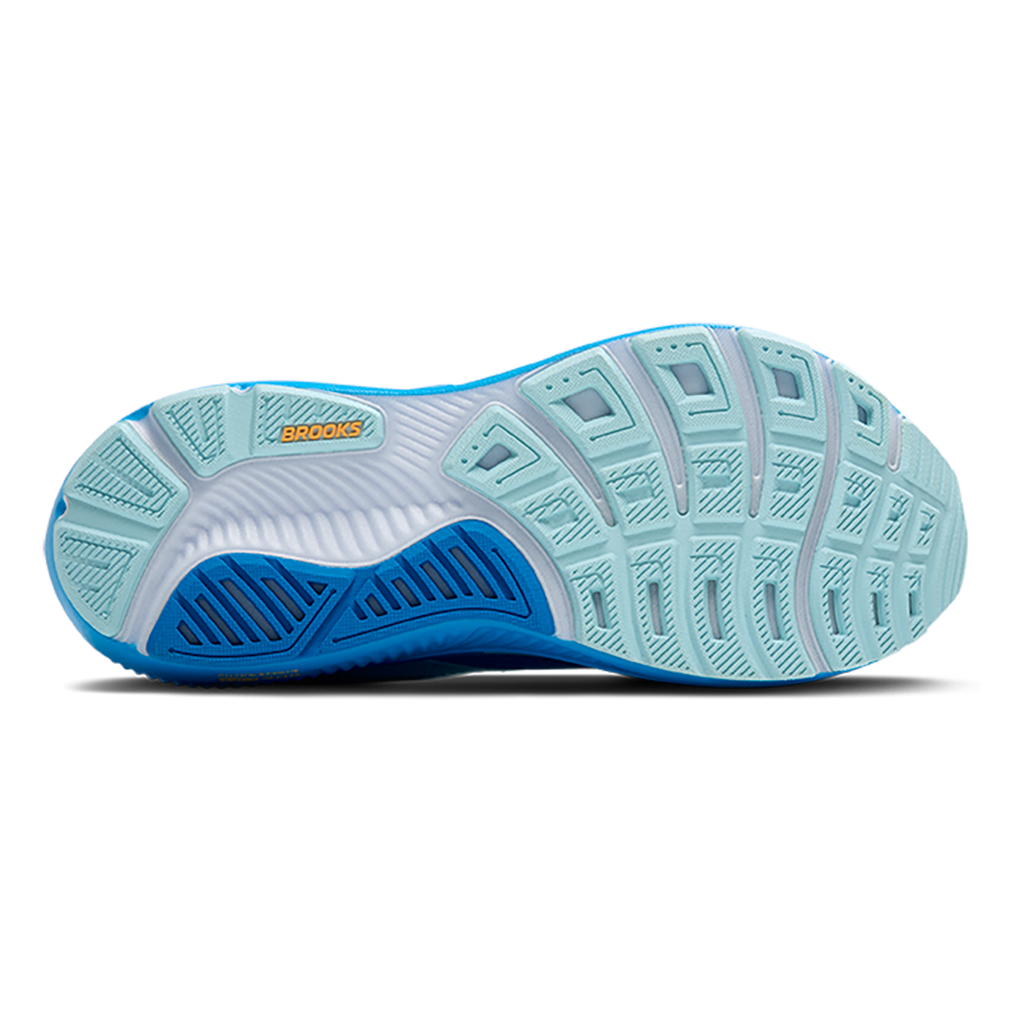 Brooks Ghost 17 — White - Pink Clay - Gecko — Size D — Width 7 — Alternate View 8