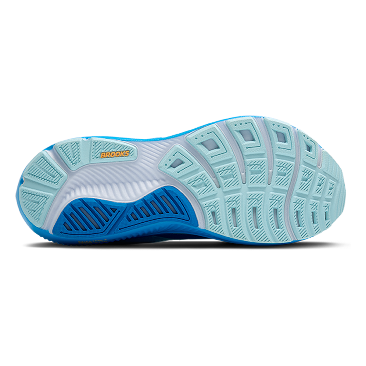 Brooks Ghost 17 — White - Pink Clay - Gecko — Size D — Width 7 — Alternate View 8