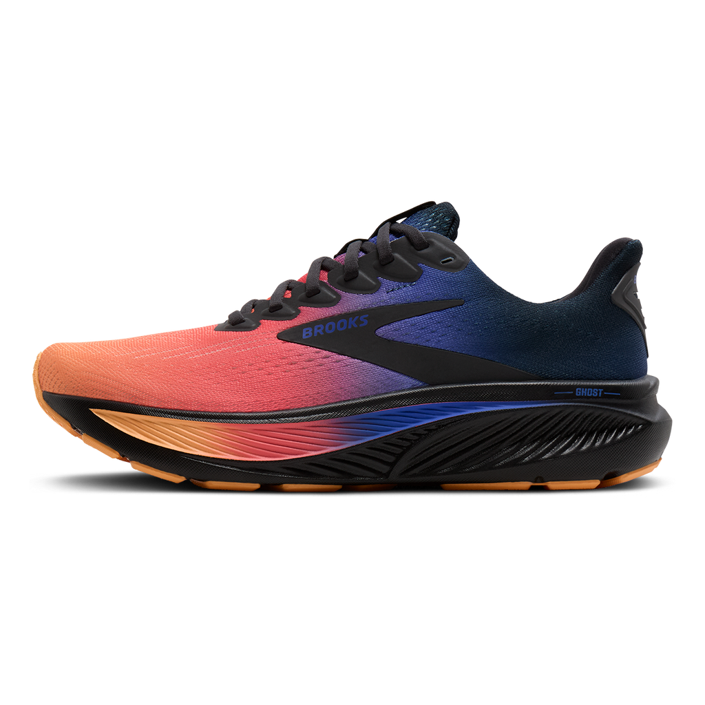 Brooks Ghost 17 — White - Pink Clay - Gecko — Size D — Width 7 — Alternate View 38