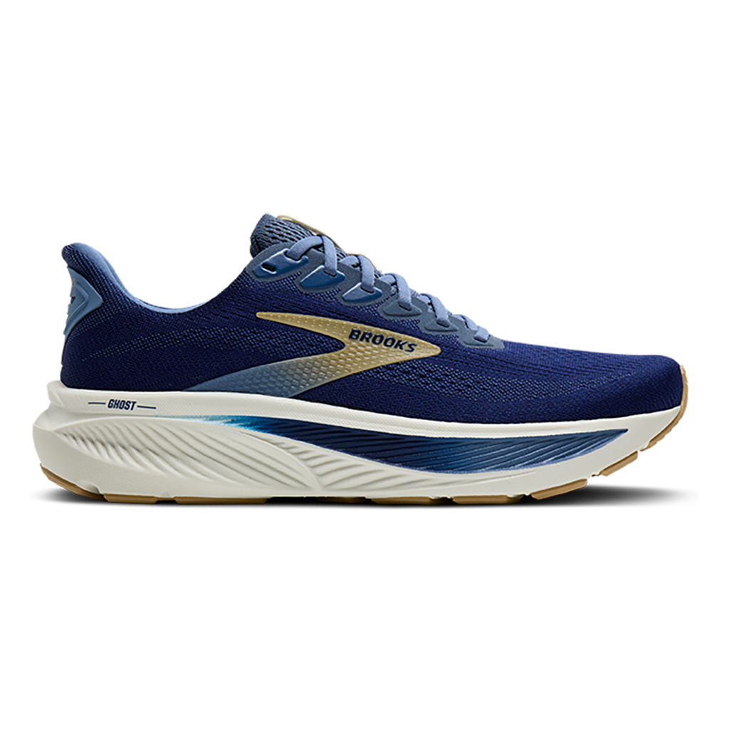 Brooks Ghost 17 — White - Pink Clay - Gecko — Size D — Width 7 — Alternate View 13