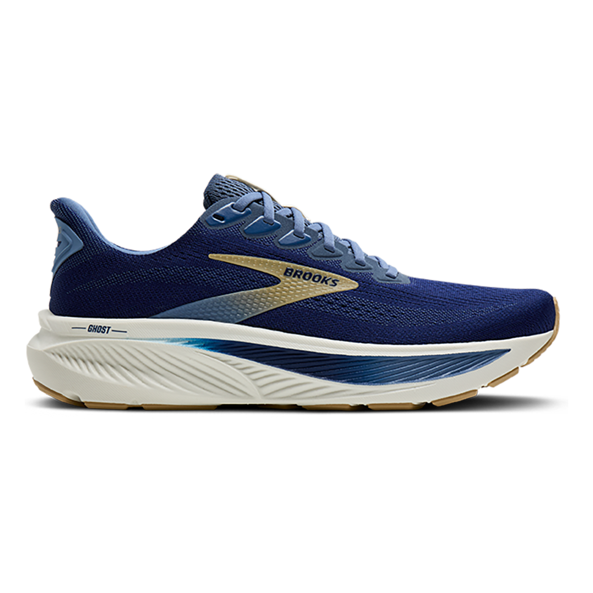 Brooks Ghost 17 — White - Pink Clay - Gecko — Size D — Width 7 — Alternate View 13